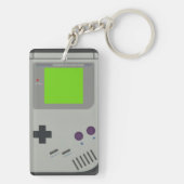 Retro Videospielkonsole Sleutelhanger (achterkant)