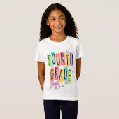 Retro Vierde  T-shirt (Voorkant volledig)