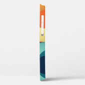 Retro vierkanten & cirkels: jaren '60 Patroon Case-Mate iPhone Case (Achterkant / Links)