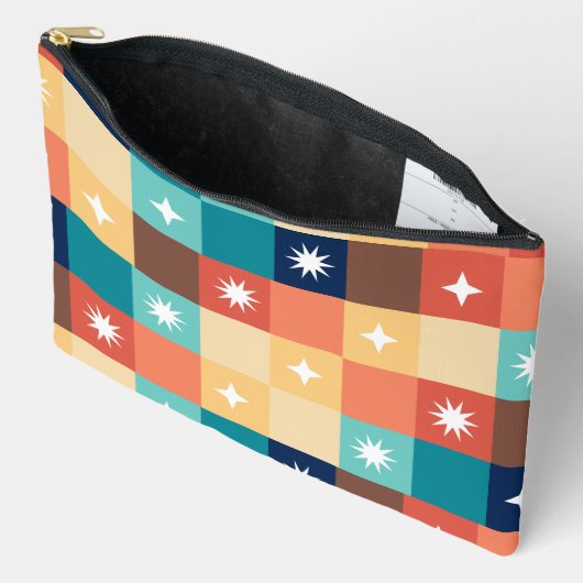 Retro Vierkanten Etui (Open)