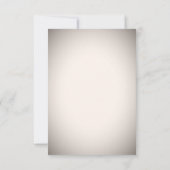 Retro Vignette Fotocollage Filmstrip Bruiloft Bedankkaart (Achterkant)