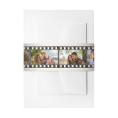 Retro Vignette Fotocollage Filmstrip Uitnodigingen Wikkel (Voorkant Voorbeeld)