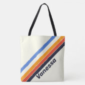 Retro Vijf Gestreept Tas (Voorkant)