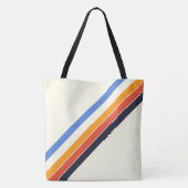 Retro Vijf Streep Tas (Achterkant)