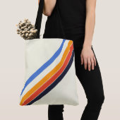 Retro Vijf Streep Tas (Dichtbij)