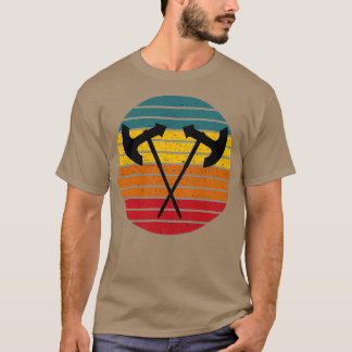 Retro Viking Ax Battle Ax T-shirt
