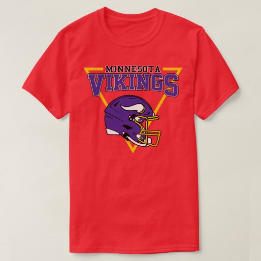 Retro Vikings T-shirt (Design voorkant)