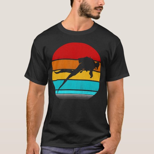 retro vinatge duiking t-shirt (Voorkant)