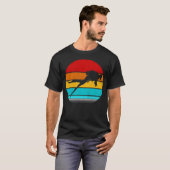 retro vinatge duiking t-shirt (Voorkant volledig)