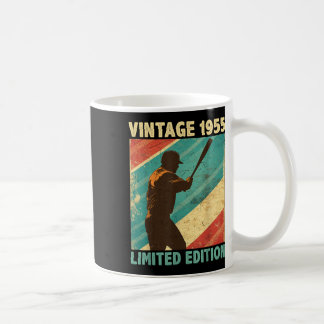 Retro Vintage 1955 Baseball Lover Limited Edition Koffiemok