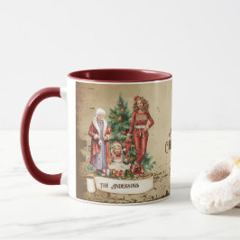 Retro Vintage 3 Generations en A Christmas Tree Mok