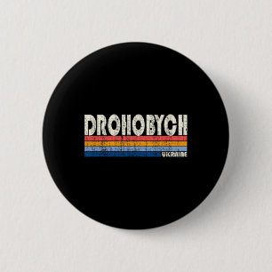 Retro Vintage 70s 80s Stijl Droho Ronde Button 5,7 Cm
