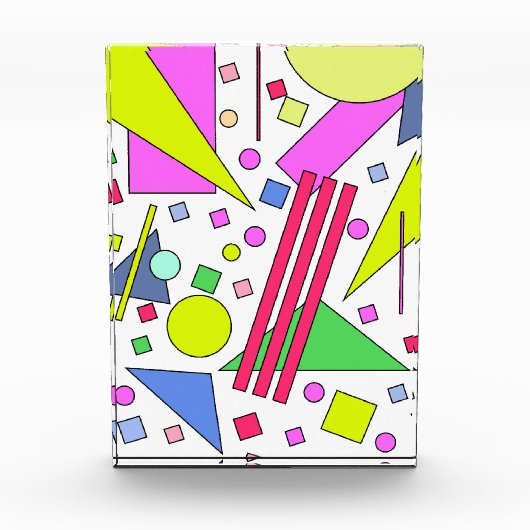 Retro Vintage 80s and 90s Style Fotoblokken (Voorkant)