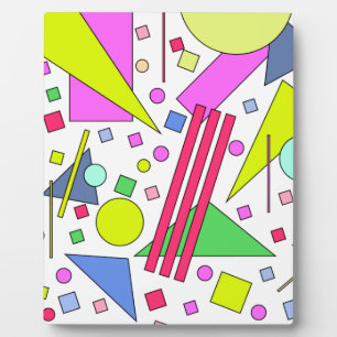 Retro Vintage 80s and 90s Style Fotoplaat