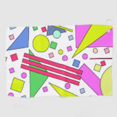 Retro Vintage 80s and 90s Style Golfhanddoek (Horizontaal)