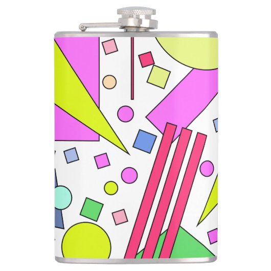 Retro Vintage 80s and 90s Style Heupfles (Voorkant)