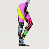 Retro Vintage 80s and 90s Style Leggings (Rechts)
