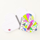 Retro Vintage 80s and 90s Style Notitieboek (Binnen)