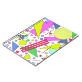 Retro Vintage 80s and 90s Style Notitieboek (Linkerzijde)