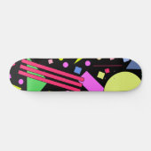Retro Vintage 80s and 90s Style Persoonlijk Skateboard (Horizontaal)