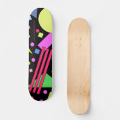 Retro Vintage 80s and 90s Style Persoonlijk Skateboard (Voorkant)