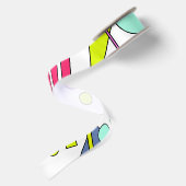 Retro Vintage 80s and 90s Style Satijnen Lint (Achterkant)