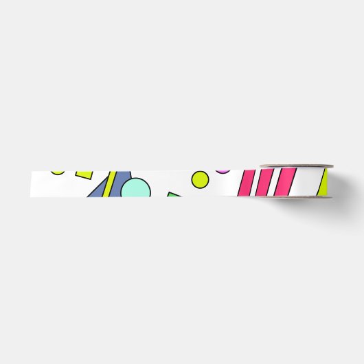 Retro Vintage 80s and 90s Style Satijnen Lint (Voorkant)