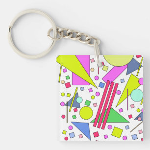 Retro Vintage 80s and 90s Style Sleutelhanger