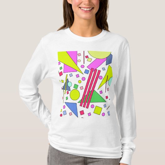 Retro Vintage 80s and 90s Style T-shirt (Voorkant)