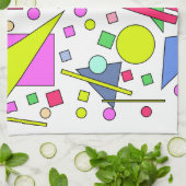 Retro Vintage 80s and 90s Style Theedoek (Gevouwen)