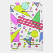 Retro Vintage 80s and 90s Style Theedoek (Verticaal)