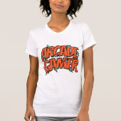 Retro Vintage 80s Arcade Game T-Shirt (Voorkant)