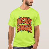 Retro Vintage 80s Arcade Gamer T-Shirt (Voorkant)