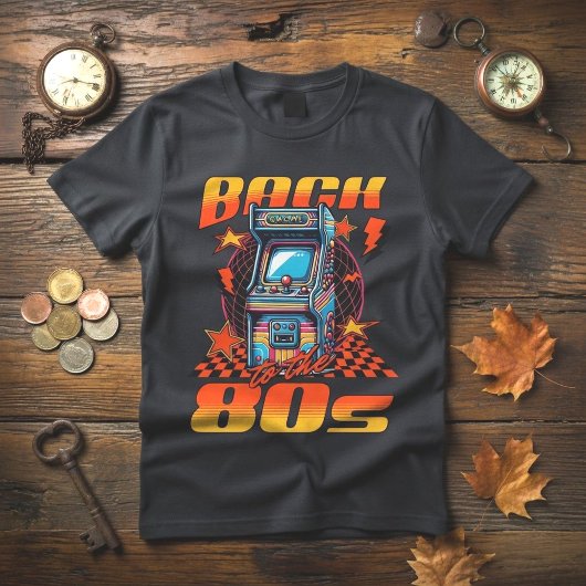 Retro Vintage 80s Arcade Games T-Shirt