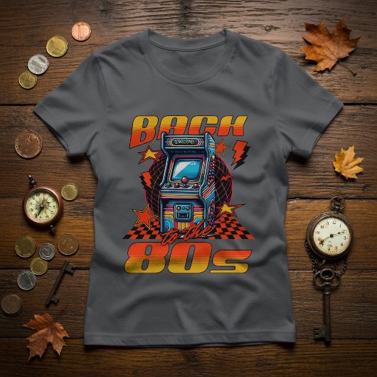 Retro Vintage 80s Arcade Games T-Shirt