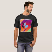 Retro Vintage Aesthetic Wakeboard T-shirt (Voorkant volledig)