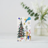 Retro vintage, Angel Visitekaartje (Staand voorkant)