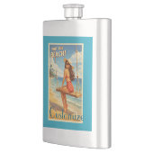 Retro Vintage Badende Schone Thunder_Cove  Flacon (Links)