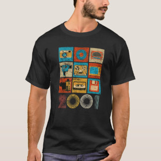 Retro Vintage Best Of 2001 T Awesome Since Birthda T-shirt