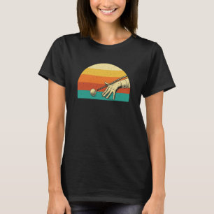 Retro Vintage Biljartspel 8 Ball Pool Speler T T-shirt
