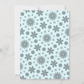 Retro Vintage Boho Daisy 70s Baby Shower Kaart (Achterkant)