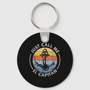 Retro Vintage Boot Gewoon El Capitan Noemen Sleutelhanger