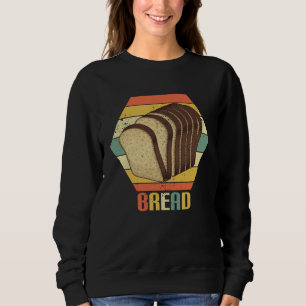 Retro Vintage Broden Brood Fanatieke Bakker Broo Trui
