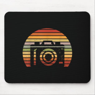 Retro Vintage Camerabeeld Cameraman Fotografie Muismat