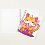 Retro Vintage Cat Planner (Display)