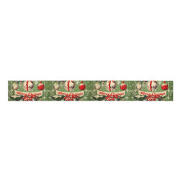 Retro Vintage Christmas: Mid Century Yuletide 3 Grosgrain Lint