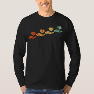 Retro Vintage Cool Maatschappelijk Werker T-shirt