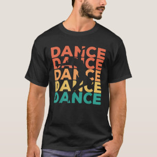 Retro Vintage Danscadeau Voor Dansers T-shirt