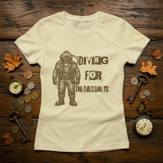 Retro Vintage Diver Suit T-Shirt