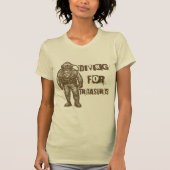 Retro Vintage Diver Suit T-Shirt (Voorkant)